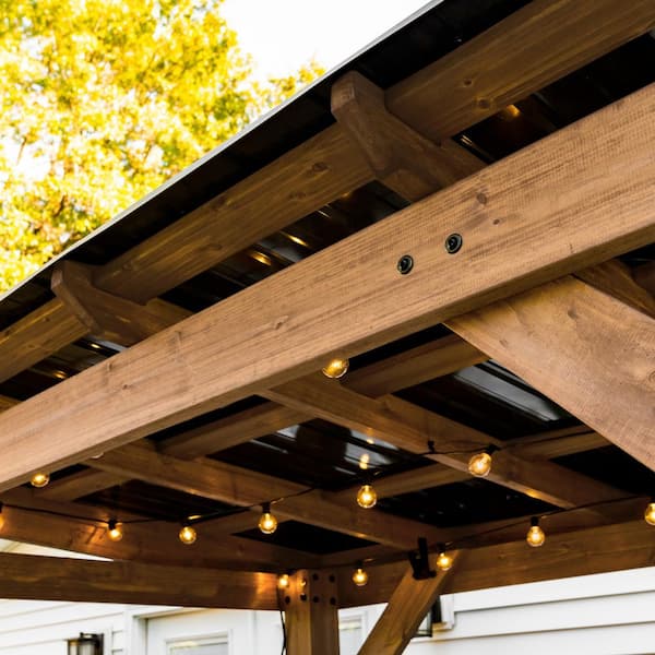 Backyard Discovery Saxony 8 ft. x 5 ft. All Cedar Wood Grill