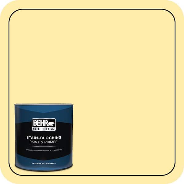 BEHR ULTRA 1 qt. #P300-3 Rite of Spring Satin Enamel Exterior Paint & Primer