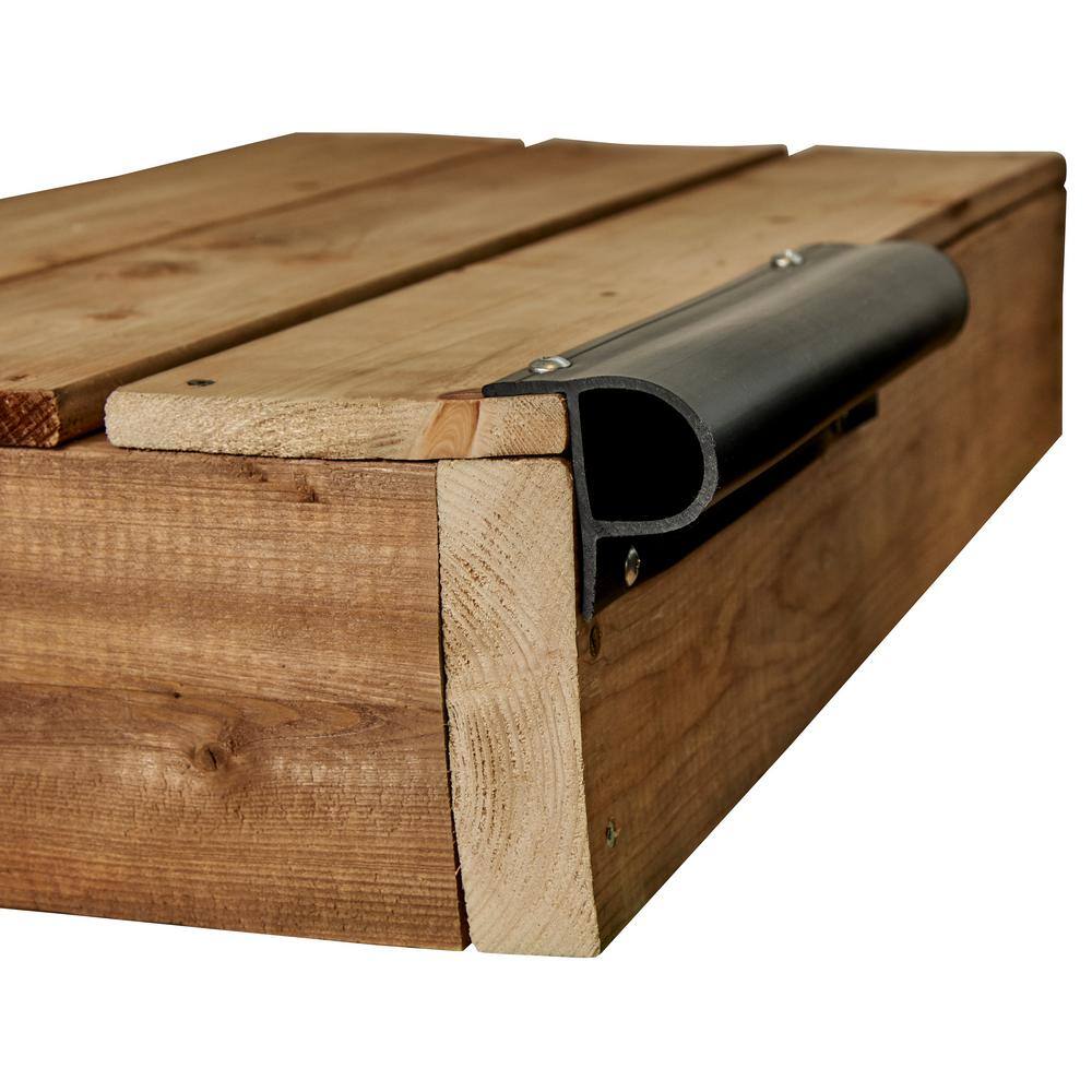 Dock Edge Dock Profile Small P, Black DE1173F The Home Depot