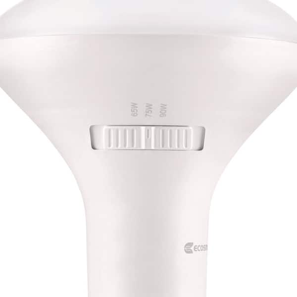 Universal Select 65/75/90-Watt Equivalent BR30 Dimmable LED Flood Light Bulb with Selectable Color Temperature (6-Pack)