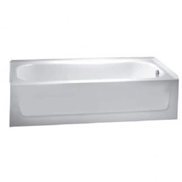 American Standard New Salem 5 ft. Right Drain Soaking Tub in White-DISCONTINUED