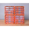 TACTIX 38-Compartment Rack with 6 Small Parts Organizer 320672