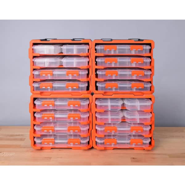 Reviews for TACTIX 52-Compartment Plastic Rack with 4 Small Parts