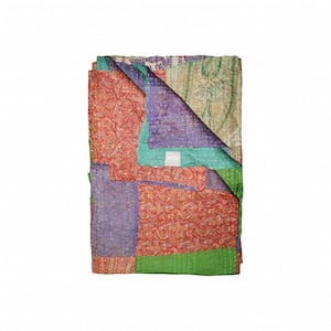 Josephine Multi-Color Contemporary Silkthrow Blanket