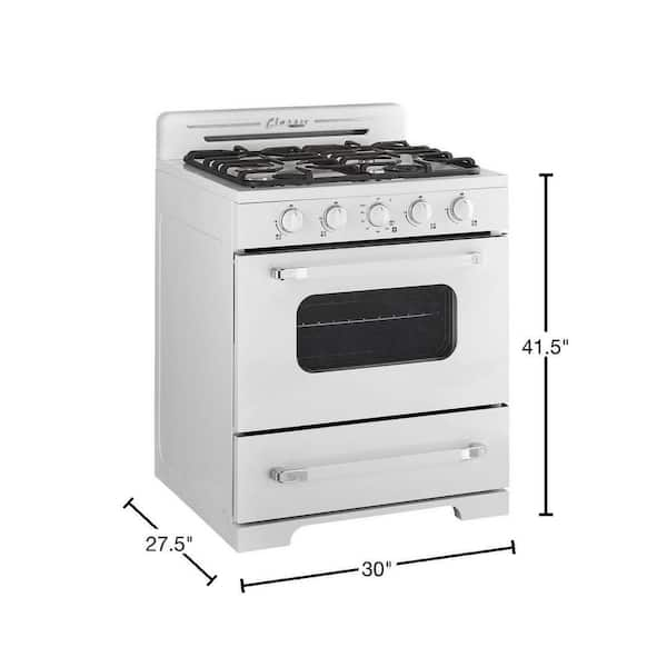 Unique Off-Grid 30-in 4 Burners 3.9-cu ft Freestanding Liquid Propane GAS Range (Stainless Steel) | UGP-30G of2 S/S