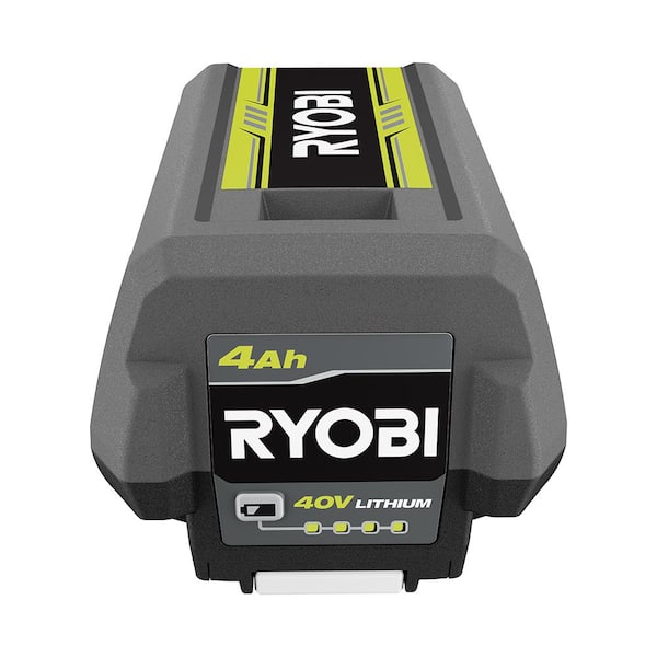 RYOBI 40V Lithium Ion 4.0 Ah Battery and Fast Charger Kit OP4040408 The Home Depot