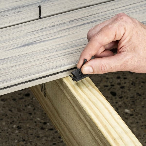 Deckorators StealthLock Clip Black Hidden Fastener (90-Piece