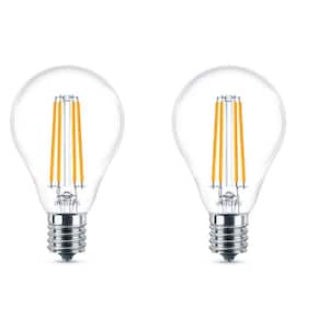 60W Equivalent Daylight A15 Dimmable LED Light Bulb (2-Pack)