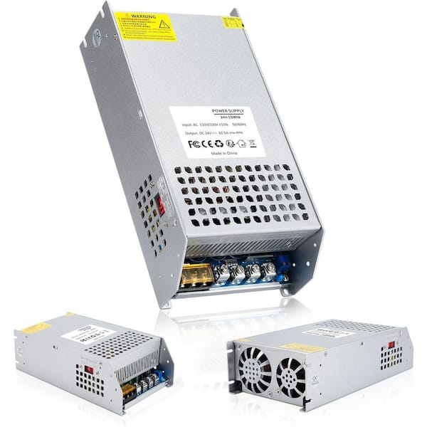 24V 62.5A 1500W DC Switching Power Supply Adapter PSU AC 110V/220V Transformer for Industrial Power Supplies