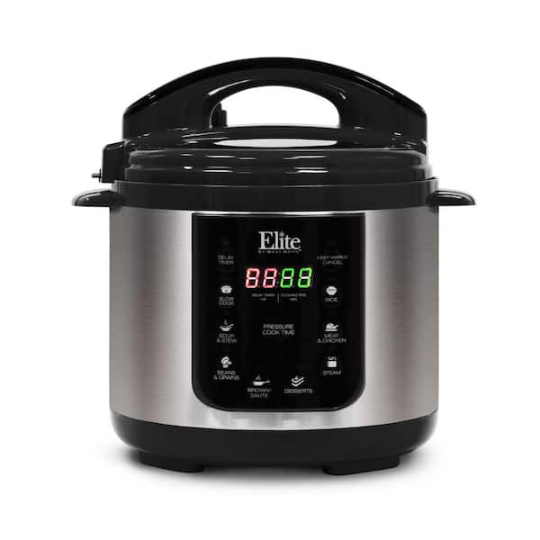 Unbranded 4Qt. Electric Stainless Steel Pressure Cooker with 9 Functions