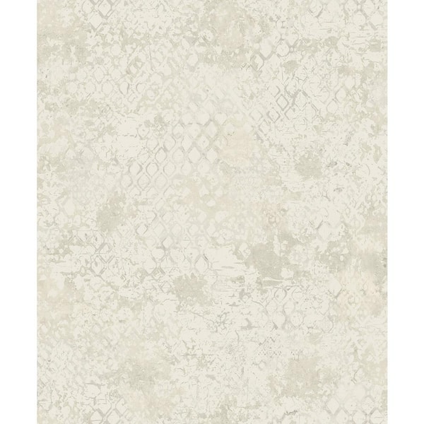 A-Street Prints Zilarra Pearl Abstract Snakeskin Non-Woven Paper Wallpaper Roll