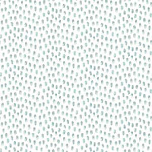 Sand Drips Aqua Painted Dots Paper Strippable Roll (Covers 56.4 sq. ft.)