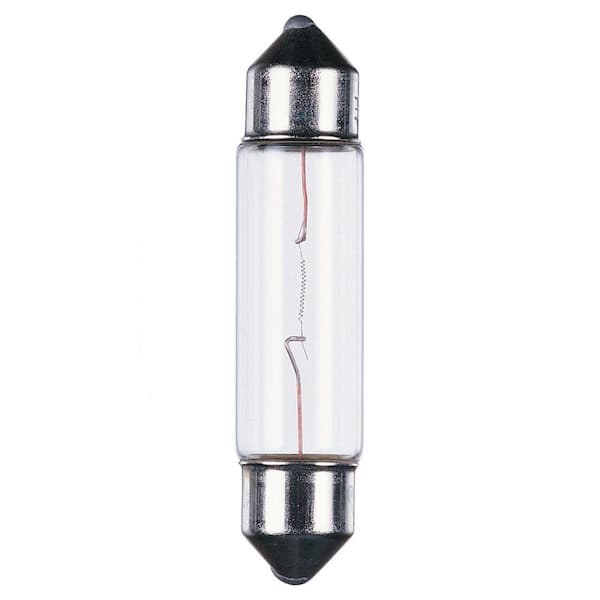 12-Volt 10-Watt Soft White (2700K) Clear Xenon Festoon Lamp