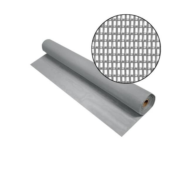 36 in. x 50 ft. Gray Pet Screen