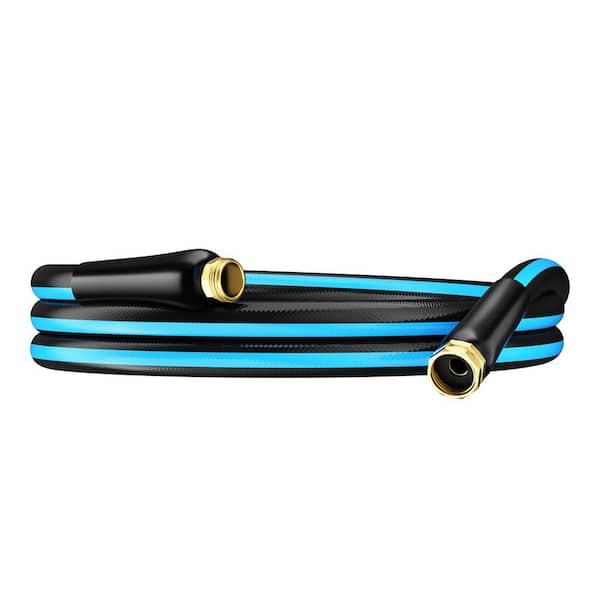 GardenJoy PVC Garden Hose 5/8 in. x 25 ft. Heavy-Duty Durable Hose Outdoor Water Hose