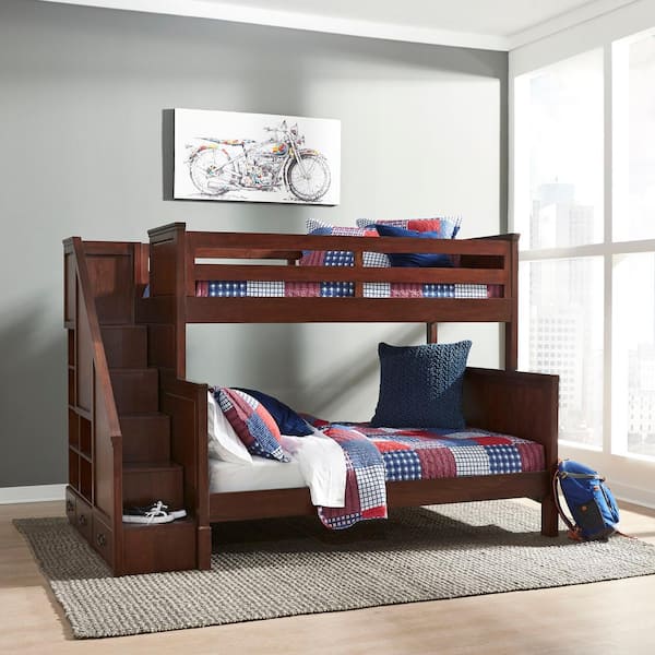Homestyles Aspen Rustic Cherry Bunk Bed, Caramia Furniture Bunk Beds Instructions