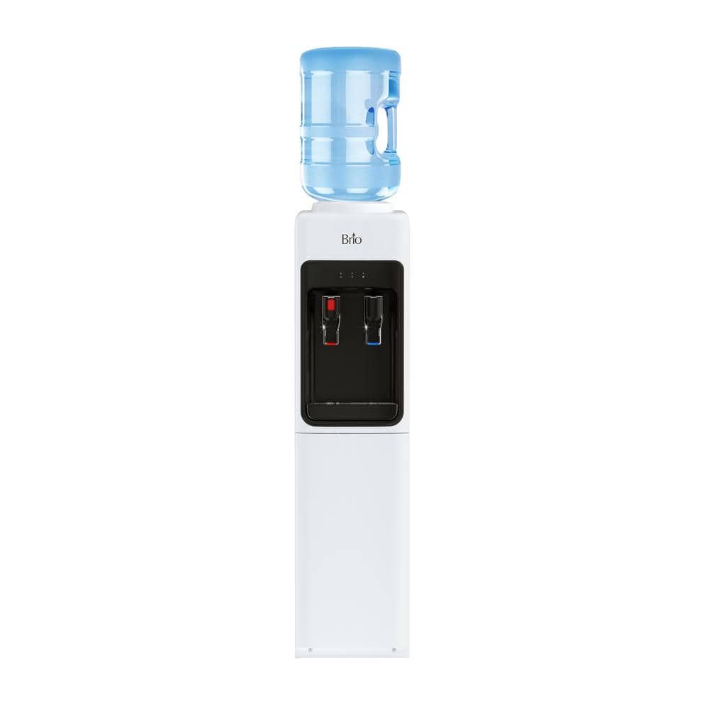 300 Series Slimline Top-Load Water Dispenser for 3 & 5 Gallon Bottles, Paddle Dispensing, Hot & Cold, White price history on PriceWatchPro