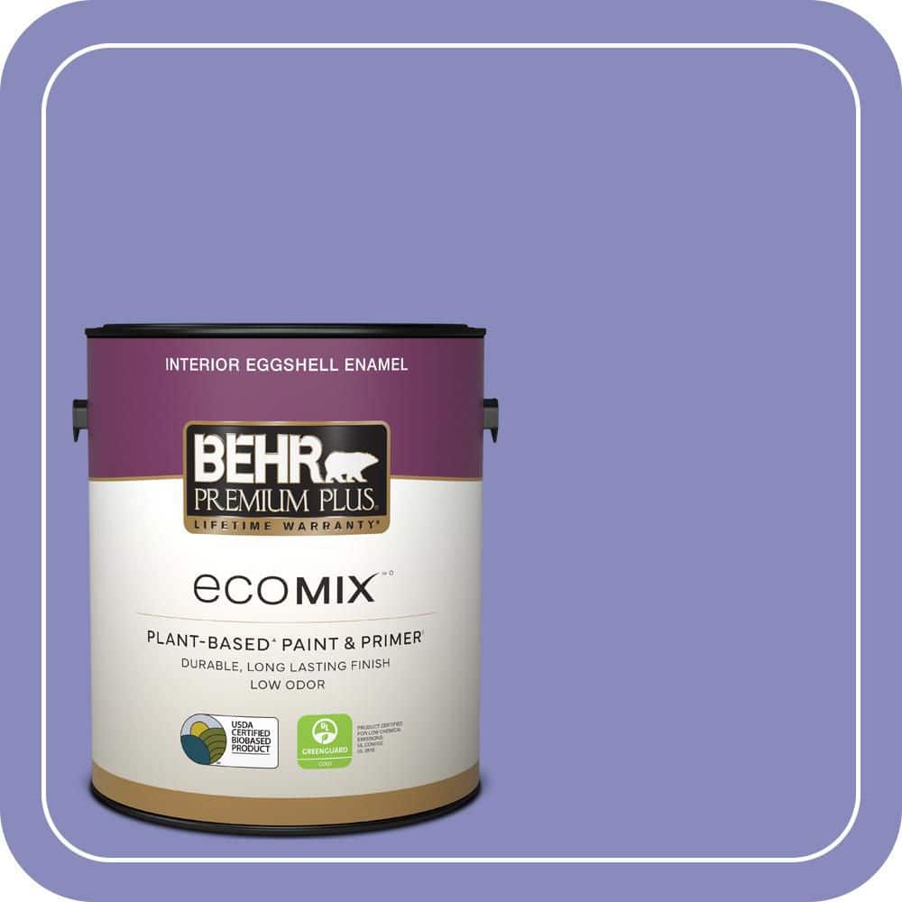 1 gal. #620B-5 Pristine Petal Eggshell Enamel EcoMix Plant-Based Interior Paint & Primer price history on PriceWatchPro
