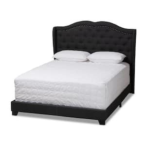Aden Charcoal Gray Full Bed