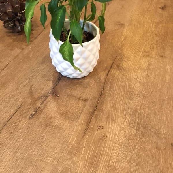 Take Home Sample-Route 66 Mountain Oak 12 MIL x 9 in. W x 12 in. L Click Lock Waterproof Luxury Vinyl Plank Flooring
