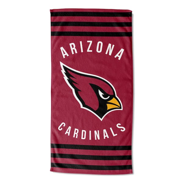 THE NORTHWEST GROUP Cardinals Stripes Multi Colored Beach Towel