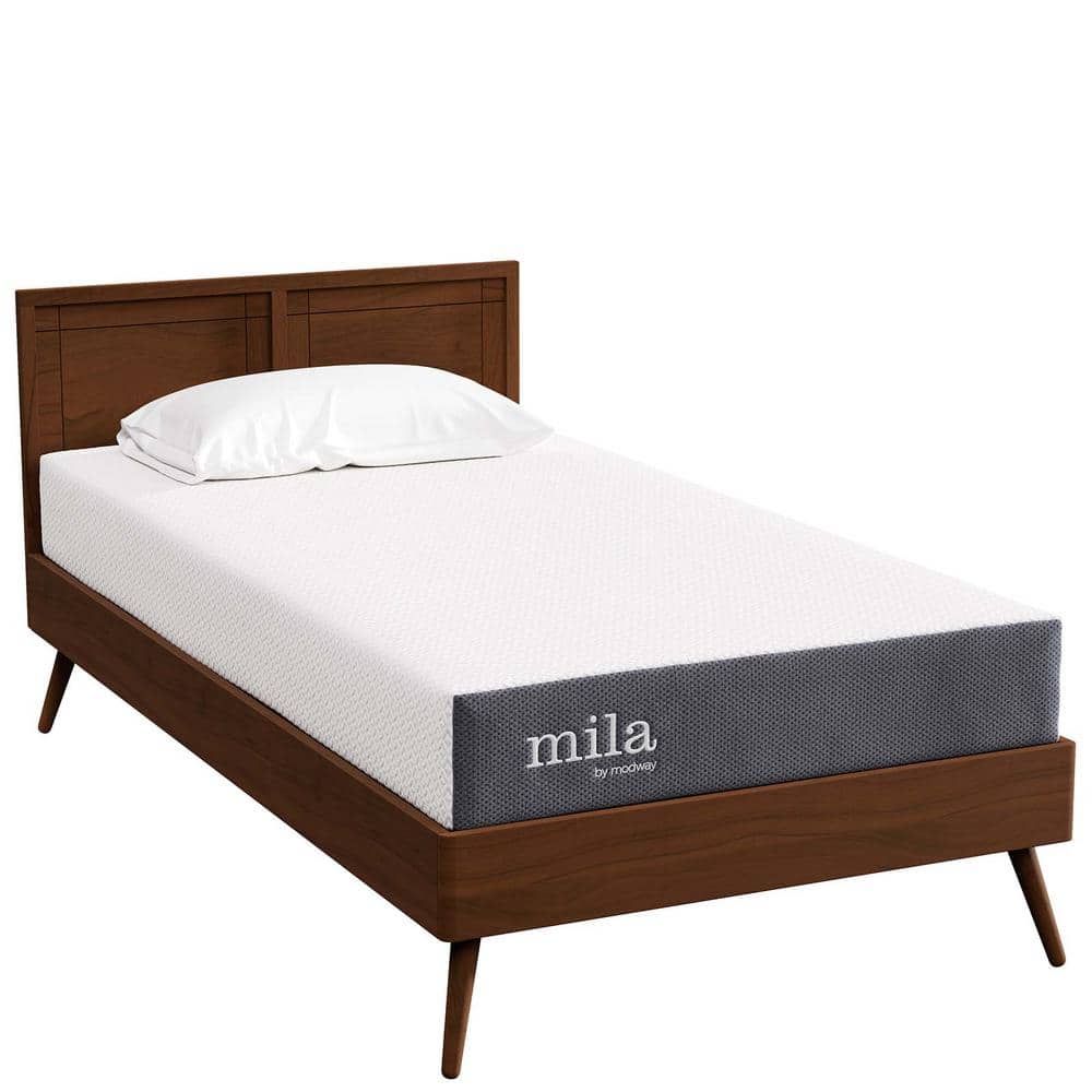 Mila 8" Twin Gel Memory Foam Pillowtop Mattress