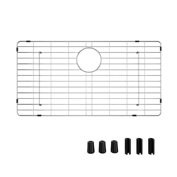 iBath 29 in. x 15 in. Bottom Grid for Kitchen Sink in Stainless Steel