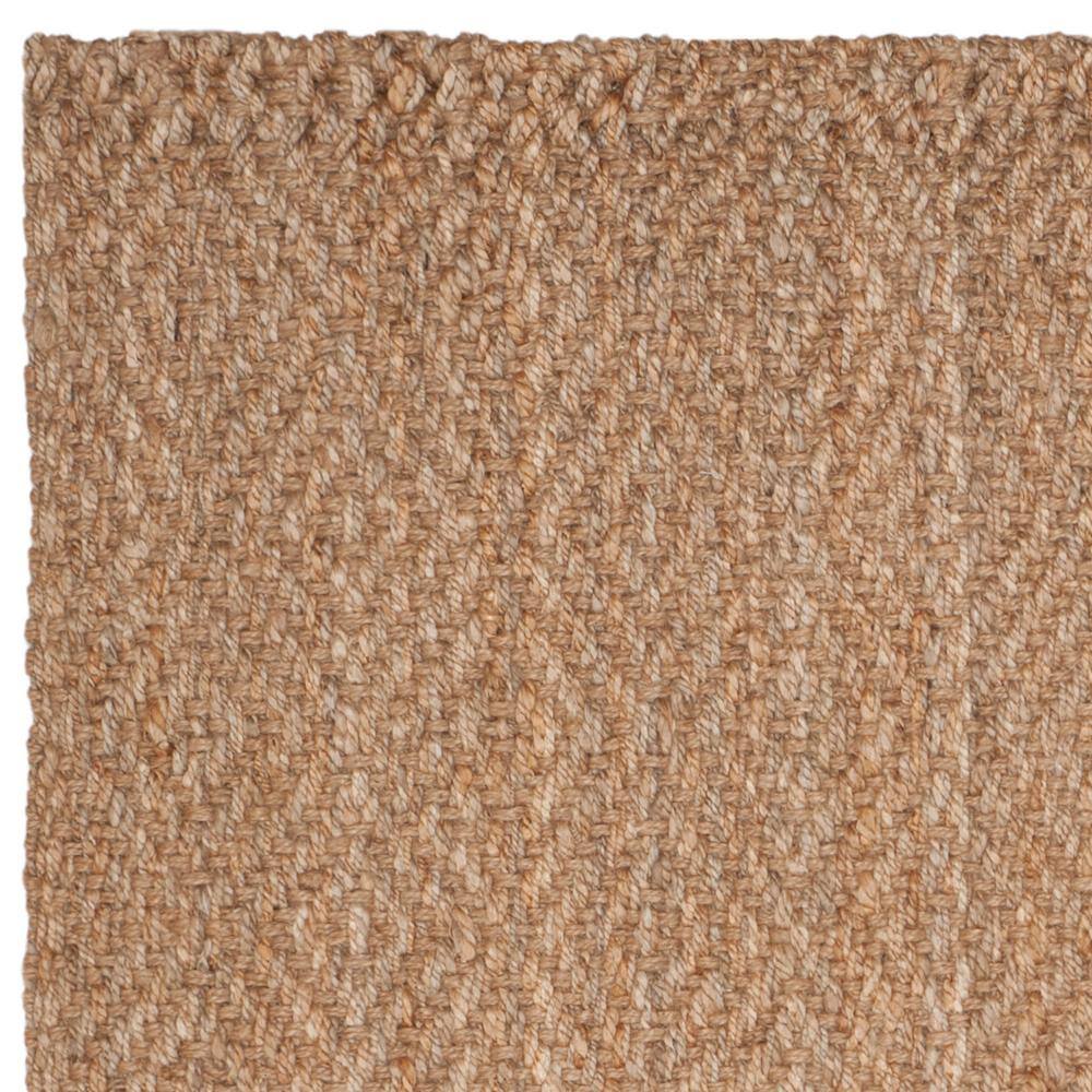 Natural Jute Handwoven Non-slip Square Rug