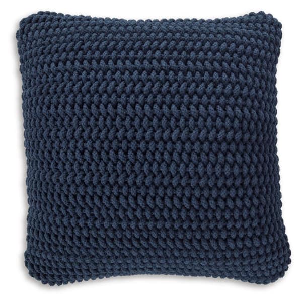 Signature DESIGN BY ASHLEY Renemore Blue Solid Polyester 20 in. L x 20 in. W Pillow