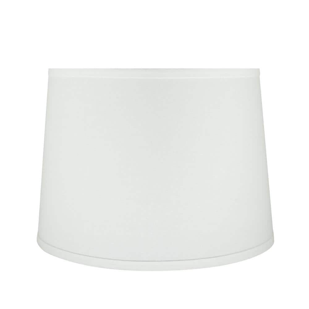 Aspen Creative Corporation 14 in. x 10 in. White Hardback Empire Lamp ...