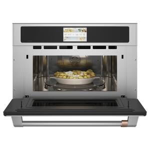 30 in. 1.7 cu. ft. Smart Electric Wall Oven and Microwave Combo with 120 Volt Advantium Technology in Stainless Steel