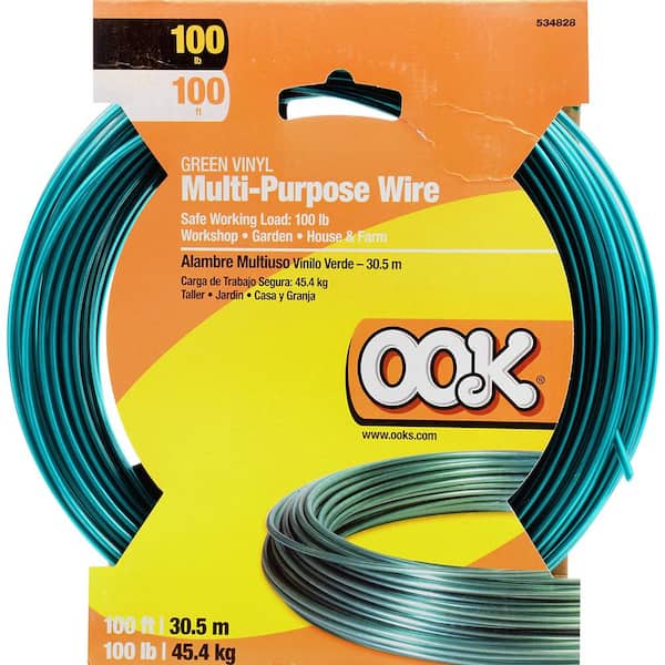 Ook 100 ft. L Galvanized Steel 14 speed Wire