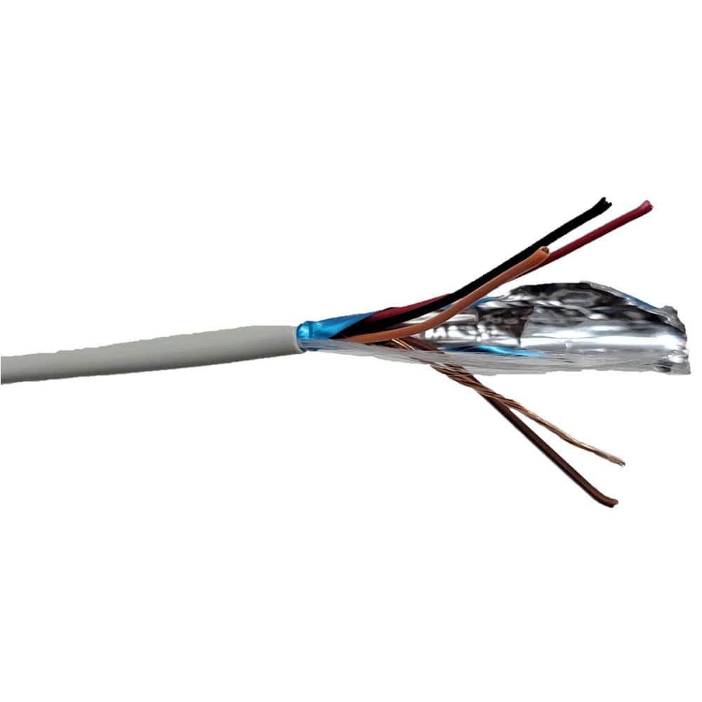 Shielded Wire, 24 Gauge. 5 Conductor