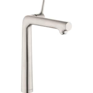 Talis S Single Hole Single-Handle Bathroom Faucet in Brushed Nickel