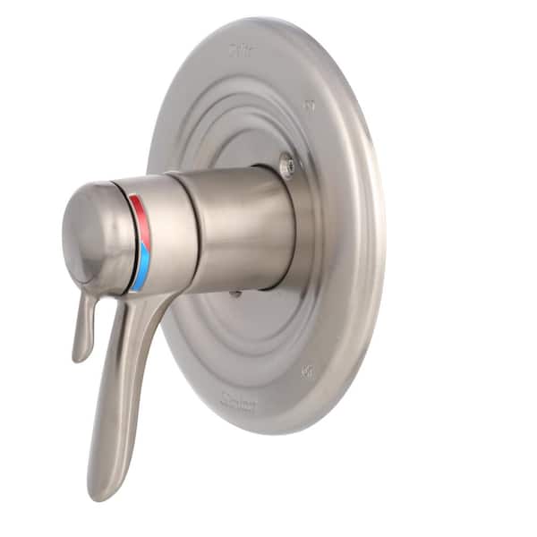 Lever Handle for Temperature Knob and Cover Metal Body Stainless Steel Finish 