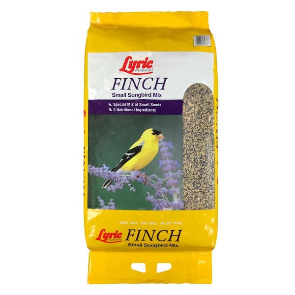 Lyric 20 lbs. Finch Small Songbird Wild Bird Mix