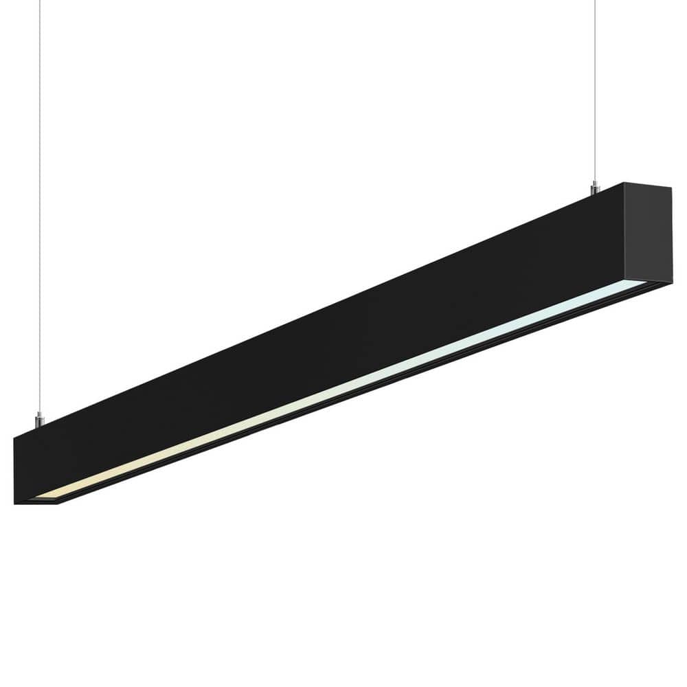 4FT Integrated LED Linkable Linear Light, 3CCT, 30/40/50W, Up to 5750LM, Dimmable, Damp Rated & DLC Listed, Black price history on PriceWatchPro