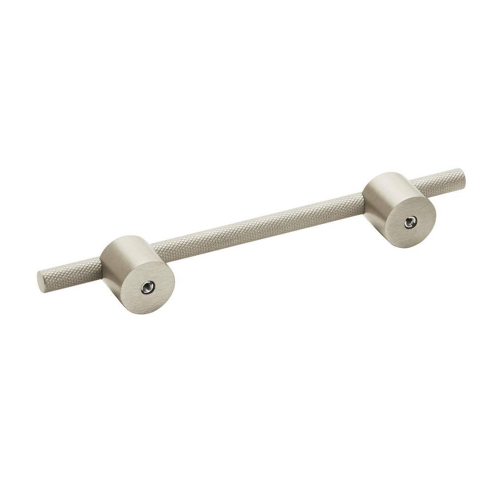 Modern Silver Champagne Aluminum Bar Cabinet Pull with Mounting Hardware