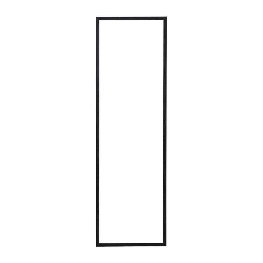 18 in. W x 58 in. H Rectangular Aluminum Framed Wall Mount or Floor-standin