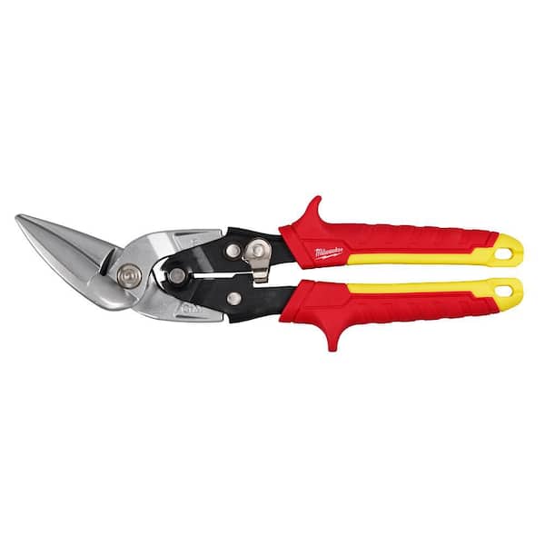 Milwaukee 10 in. Straight-Cut Offset Aviation Snips 48-22-4562