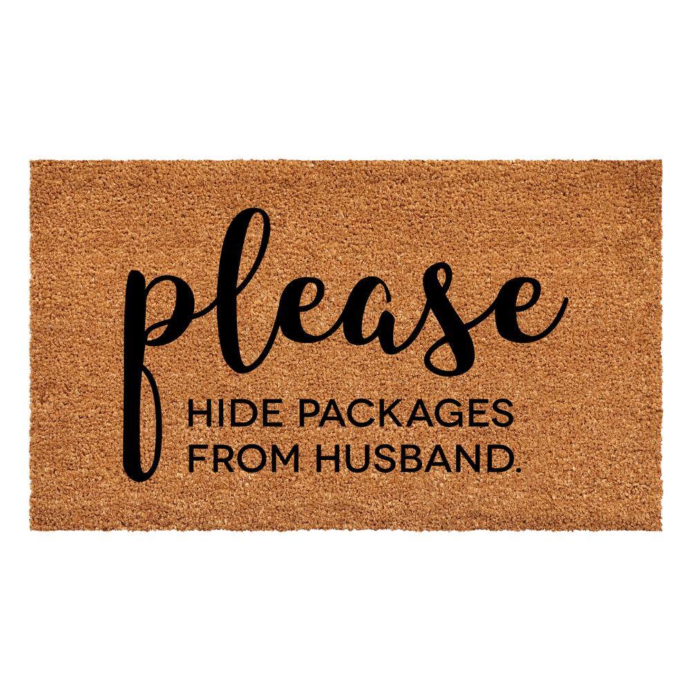 "Hide Packages From Husband Doormat, 24"" x 36""" price history on PriceWatchPro