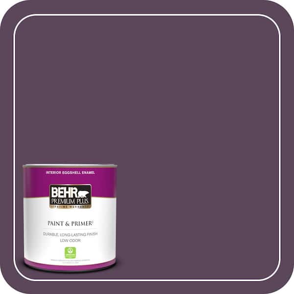 BEHR PREMIUM PLUS 1 qt. #T11-3 Strike a Pose Eggshell Enamel Low Odor Interior Paint & Primer