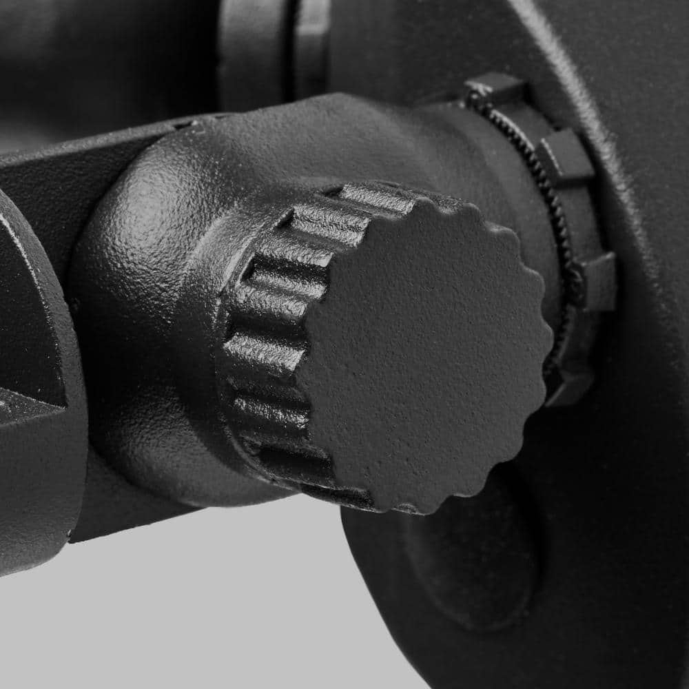 Black Dual Head LED Motion Sensor Security Flood Light
