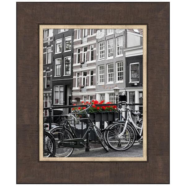 Amanti Art Lined Bronze Picture Frame Opening Size 11 x 14 in.