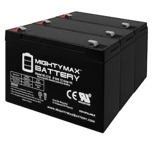 6-Volt 12 AH SLA Battery (Pack of 3)