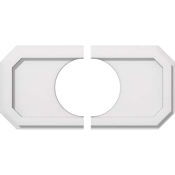 Ekena Millwork 1 in. x 20 in. x 10 in PVC Medallion Moulding