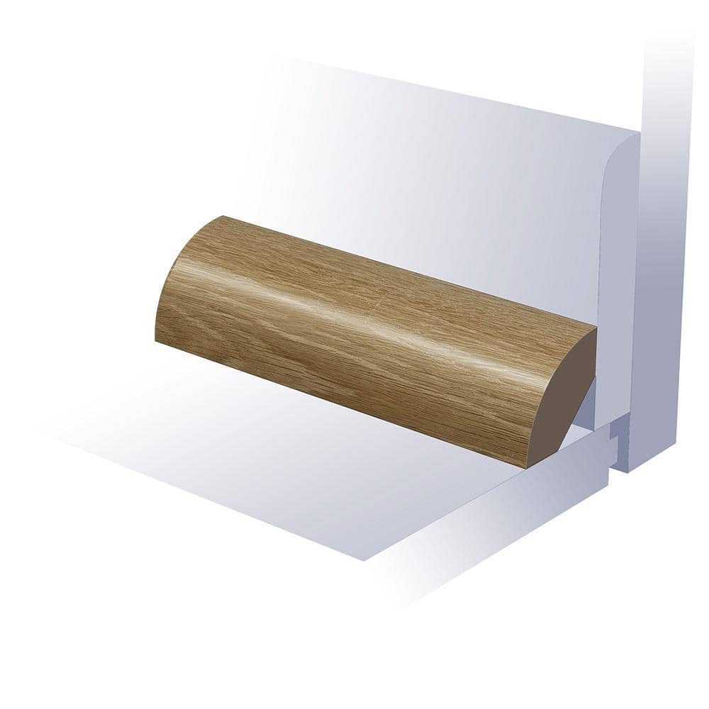 Quiet Wrangell 0.8 in. T x 0.8 in. W x 94 in. L Waterproof Quarter Round Moulding price history on PriceWatchPro