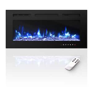 36 in. Ventless Electric Fireplace Insert with Remote Control