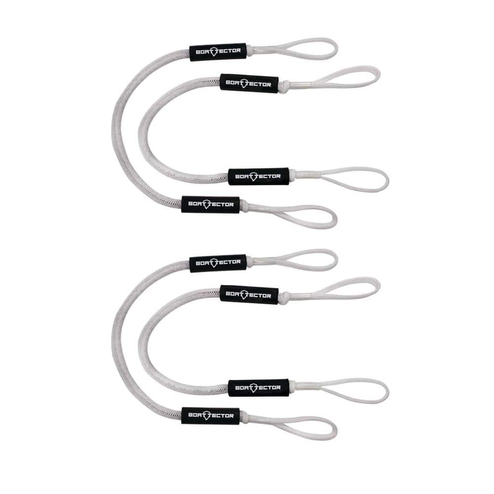 BoatTector Bungee Dock Line Value 4-Pack - 4 ft., White price history on PriceWatchPro