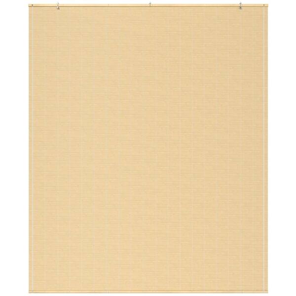 RED LANTERN Oriental Furniture Matchstick Cordless Window Shade Natural 60 in. W x 72 in. L